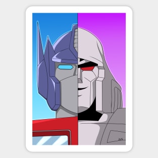 The Prime and Mega Evil Sticker